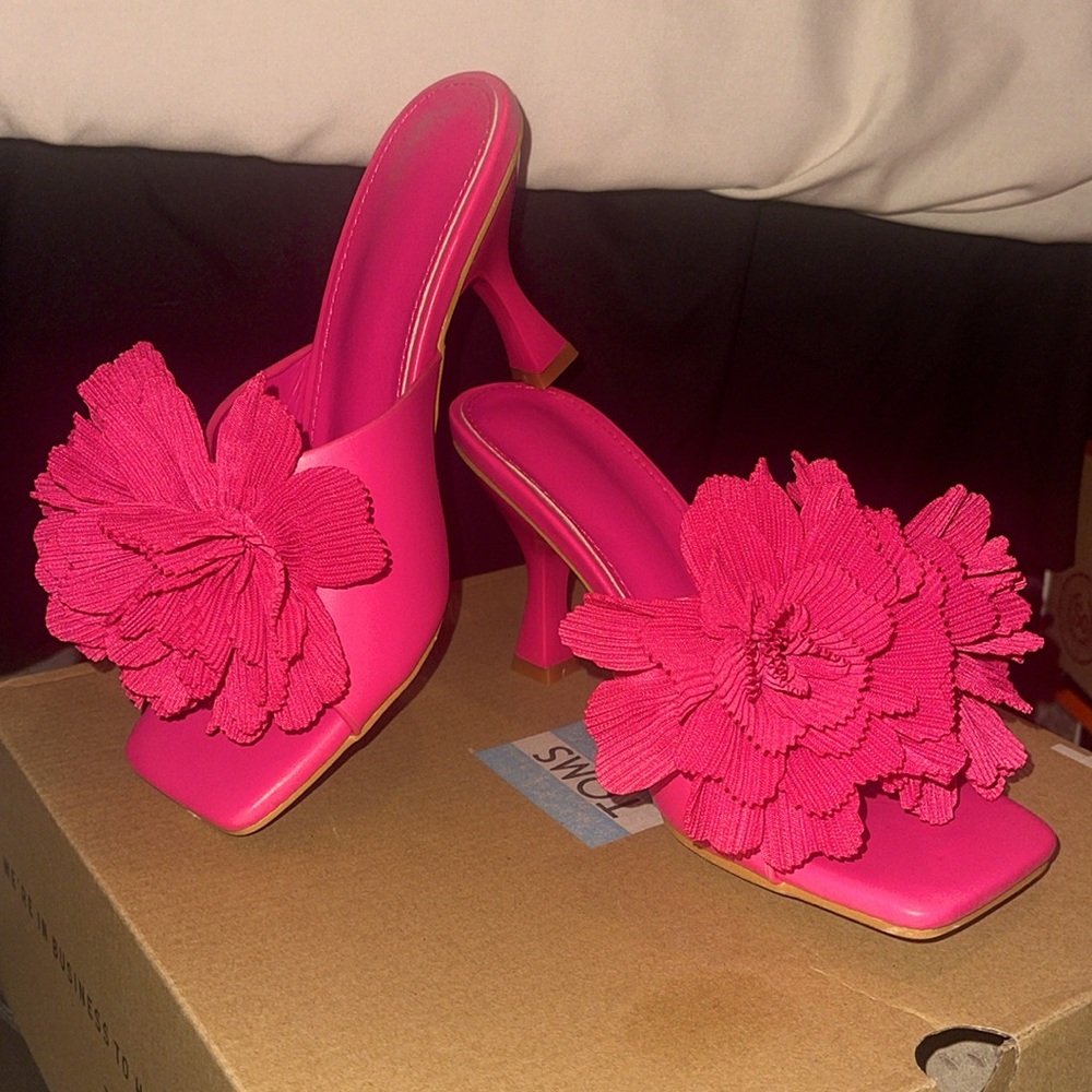 Hot Pink Summer Heels